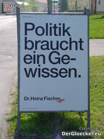 Wahlwerbung Dr. Heinz Fischer