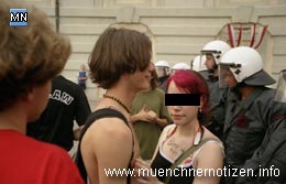 Eskalation - die Begleiterin beruhigt jetzt auch