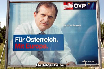 Wahlwerbung Ernst Strasser ÖVP