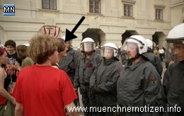 verbale Ausfälle gegenüber der Polizei