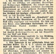 Leitsätze der Schönerianer