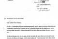 Faksimile aus dem Schreiben des Bundesinnenministeriums zur Anzeige gegen die Zeugen Jehovas Faksimile aus dem Schreiben des Bundesinnenministeriums zur Anzeige gegen die Zeugen Jehovas
